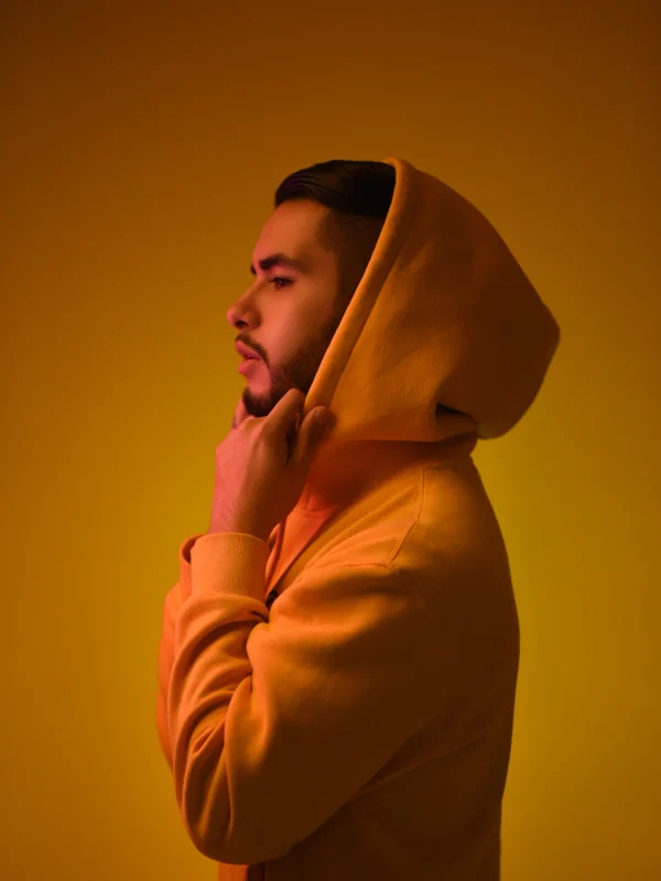 Hoodie Femme Camel