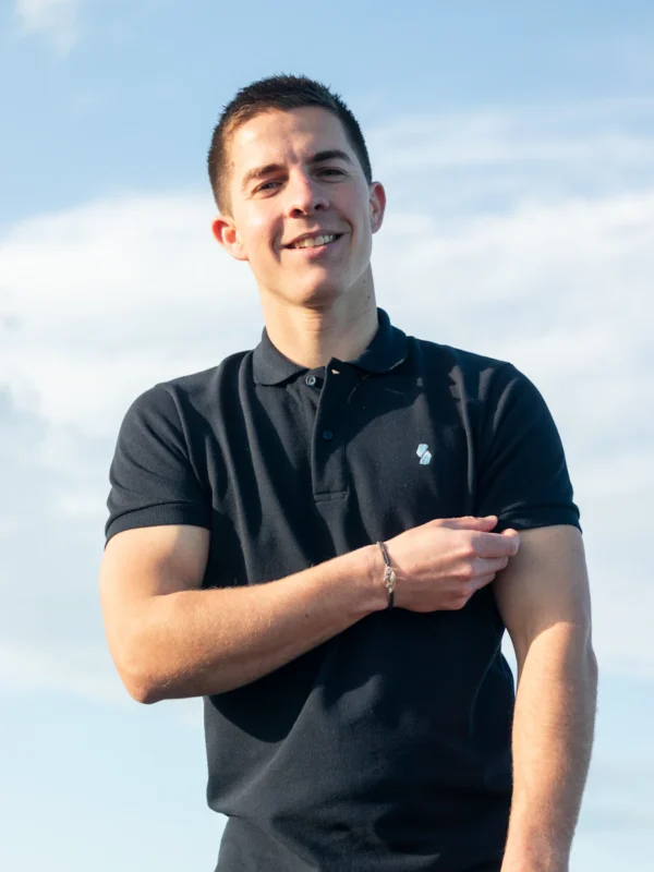 Polo Homme Noir - Classique