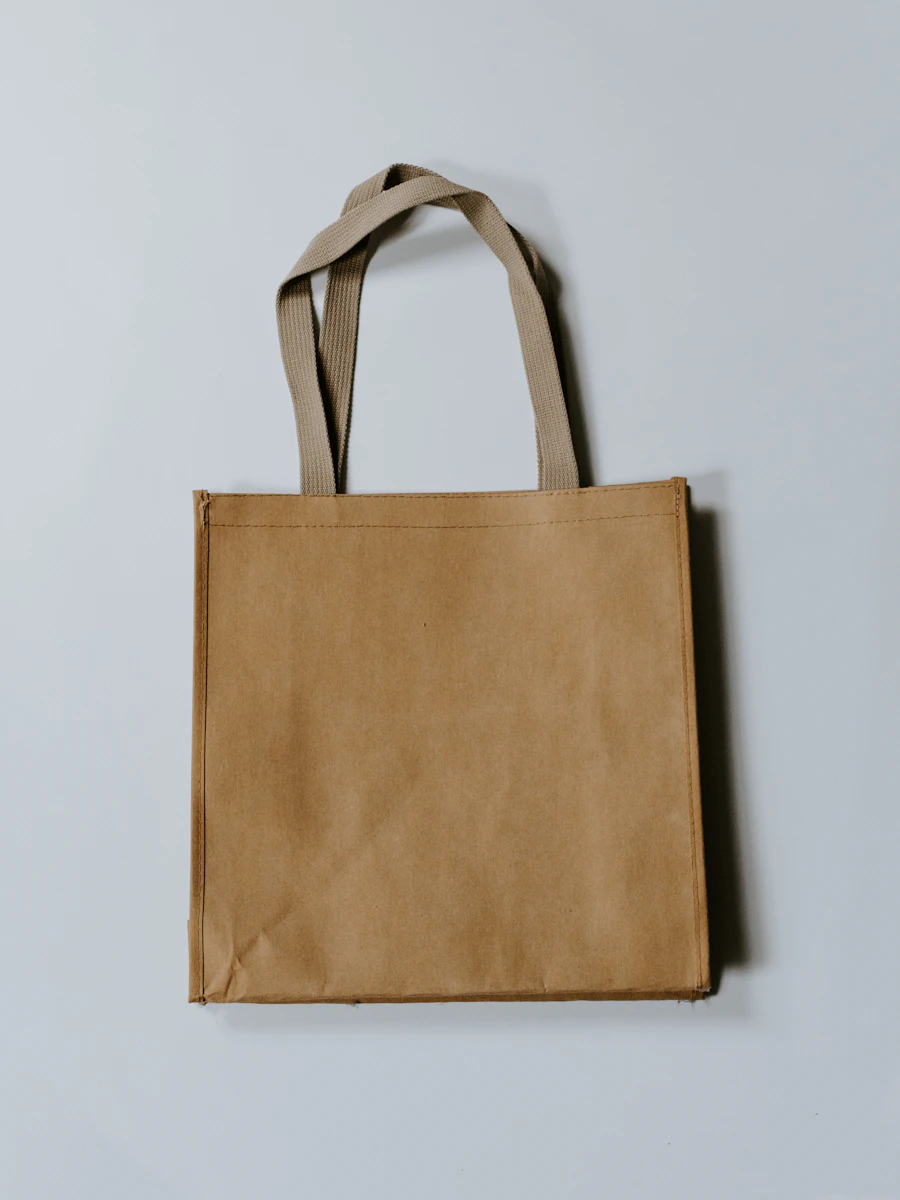 Tote Bag Floqué Kraft